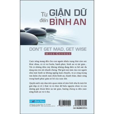 Sách - Từ Giận Dữ Đến Bình An - First News