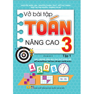 Sách - Combo 2 cuốn Vở Bài Tập Toán Nâng Cao 3 - Biên soạn theo chương trình GDPT mới - ndbooks