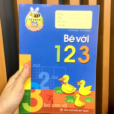 Tủ Sách Bé Vào Lớp 1 - Bé Với 123 (Tái Bản 2020)