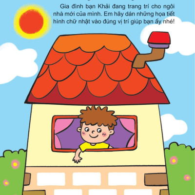 Hình Dán Thú Vị - Rèn Trí Thông Minh - Nhận Biết Hình Dạng
