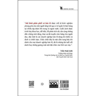 Sách - Mô Hình Phân Phối Và Bán Lẻ - Giải Pháp Cho Doanh Nghiệp Việt Nam - Thái Hà Books