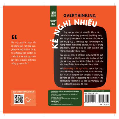 Sách - Kẻ Nghĩ Nhiều OverThinking - Jon Acuff