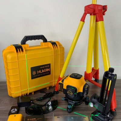 MÁY CÂN BẰNG LASER 12 LINE HK-G8 HUKAN  (2 PIN + 1 SẠC ) - HÀNG CHÍNH HÃNG