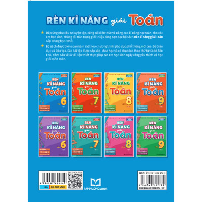 Sách - Rèn Kĩ Năng Giải Toán Lớp 6 - Tập 1 - ML