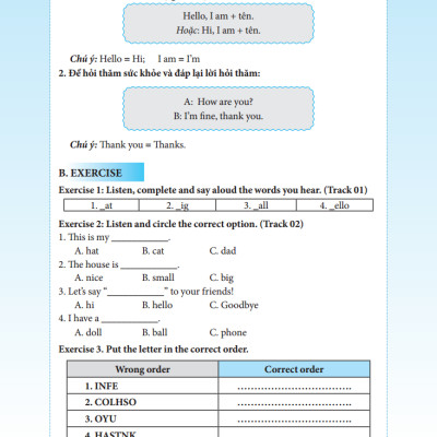 BÀI TẬP CUỐI TUẦN TIẾNG ANH LỚP 3 - TẬP 1 (CÓ ĐÁP ÁN)_MT