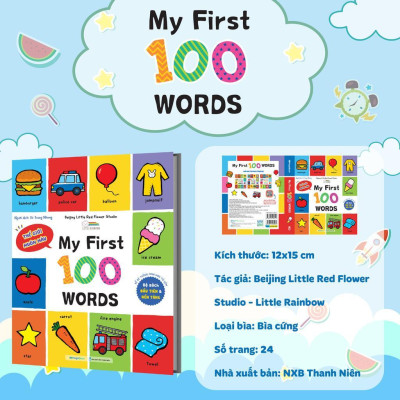 Sách - My First - 600 Từ Vựng Đầu Đời Cho Bé - Combo 6 Cuốn - Megabook