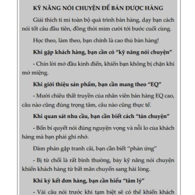 Khéo Ăn Nói Bán Hàng Thành Công (Tái Bản 2023)