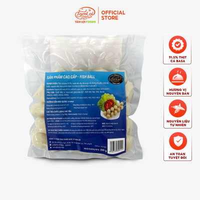 Cá viên Tâm Lợi, loại cao cấp - Đảm bảo sức khỏe - Giao nhanh trong 3h - 500gr