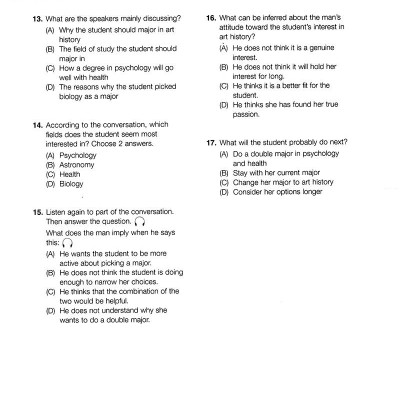 Mastering Skills For The Toefl Ibt - Listening