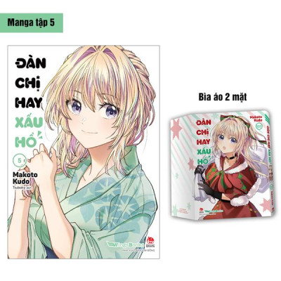 Sách - Đàn Chị Hay Xấu Hổ - Tập 5 - Tặng Bìa Áo 2 Mặt