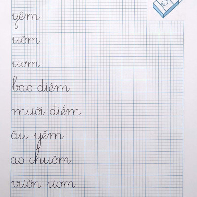Luyện Viết Chữ Đẹp Lớp 1 - Tập 2