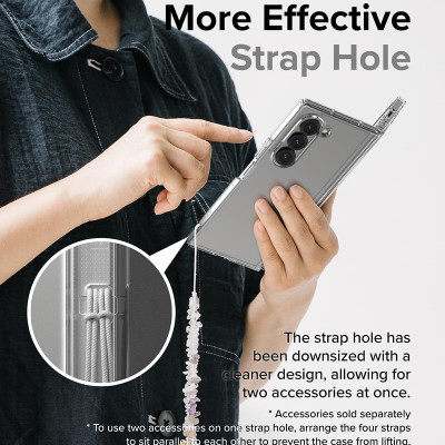 Ốp lưng trong suốt RINGKE Fusion cho Samsung Galaxy Z Fold 7/ Z Fold 6_ Hàng chính hãng