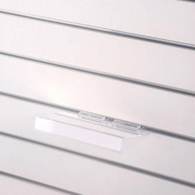 Kệ Mica có khe gắn bảng giá cài tấm SMLIFE Slatwall