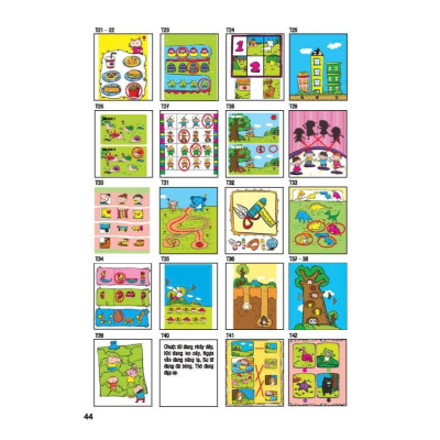 Sách - Sân Chơi Trí Tuệ Trò Chơi Phát Triển IQ - CQ - Kèm Sticker Vui Nhộn - Combo 6 Cuốn - Minh Thắng