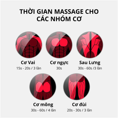 Máy massage cầm tay Kachi MK377 với 9 cấp độ rung - hàng chính hãng