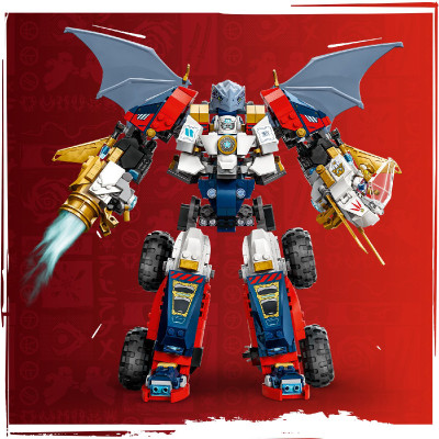 Đồ Chơi Lắp Ráp Chiến Giáp Kết Hợp Của Zane LEGO NINJAGO 71834 (1187 chi tiết)