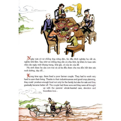 Sách - Cha Mẹ Nuôi Con Bằng Trời Bằng Bể - Tranh Truyện Dân Gian Việt Nam - NXB Kim Đồng