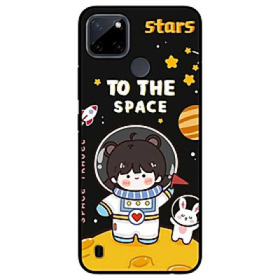 Ốp lưng dành cho Realme C21Y - Realme C25Y mẫu Búp Bê Vũ Trụ
