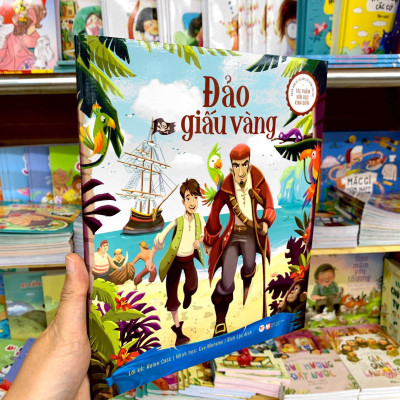 Phiên Bản Kể Lại Đầy Lôi Cuốn Của Tác Phẩm Văn Học Kinh Điển - Đảo Giấu Vàng