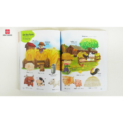 Sách - 4000 Từ Vựng Và Mẫu Câu Tiếng Anh Thiết Yếu Cho Trẻ Em - Đinh Tị Books