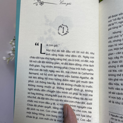 CON GÁI (bản dịch của chàng shipper nói tiếng Pháp Huỳnh Hữu Phước) - Camille Laurens – NXB Phụ Nữ