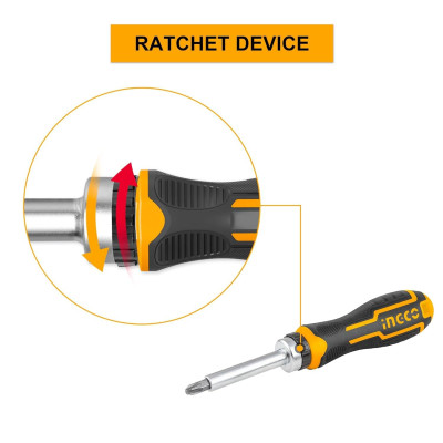 BỘ TUỐC NƠ VÍT ĐA NĂNG 8 CHI TIẾT INGCO AKISD0808 - HÀNG CHÍNH HÃNG