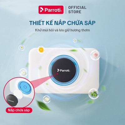 Hộp đựng giấy vệ sinh cao cấp, có khay để điện thoại, có khay để đồ cá nhân - Parroti Rebox - RB01