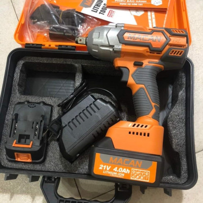  Máy Siết Bulong MACAN 21V Lực Siết Khủng 980Nm, Động Cơ Không Chổi Than
