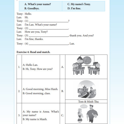 BÀI TẬP CUỐI TUẦN TIẾNG ANH LỚP 3 - TẬP 1 (CÓ ĐÁP ÁN)_MT