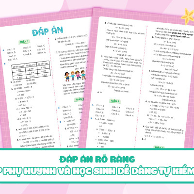 Combo Phiếu Bài Tập Cuối Tuần Toán + Tiếng Việt Lớp 4 (35 Tuần Học) (Bộ 2 Cuốn) - MEGA