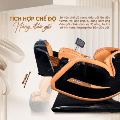 Ghế Massage Toàn Thân Giá Rẻ Lifesport LS-799, Điều Khiển Bằng Giọng Nói, Ion Âm Hiện Đại