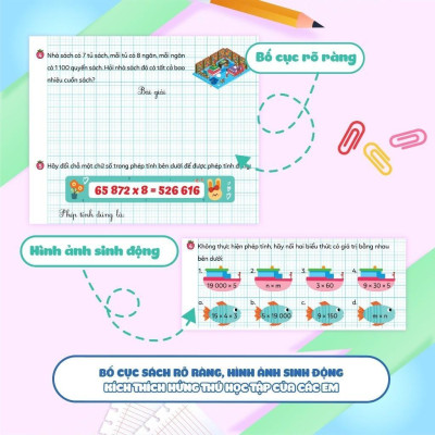 Sách - Vở Bài Tập Toán Tăng Cường Lớp 4 - Combo 2 Tập - Theo Sách Giáo Khoa Kết Nối Tri Thức Với Cuộc Sống - Megabook