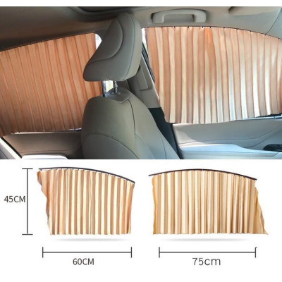 Bộ Combo 4 Rèm Vải Thông Minh Che Nắng Cách Nhiệt 4 Cánh Cửa Xe Hơi, Ô Tô