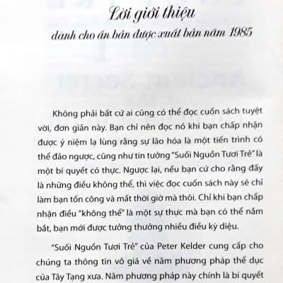 Suối Nguồn Tươi Trẻ 1