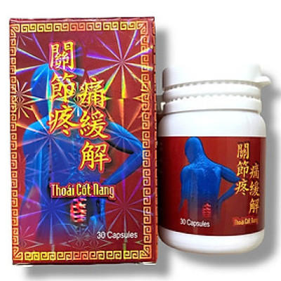 Viên uống Thoái cốt nang - Loại xịn 30 viên - Hỗ trợ đau lưng, thấp khớp, tê liệt, đau khớp, tê nhức chân tay, viêm đa khớp, thoát vị đĩa đệm xuất xứ Malaysia - Mã số 1489