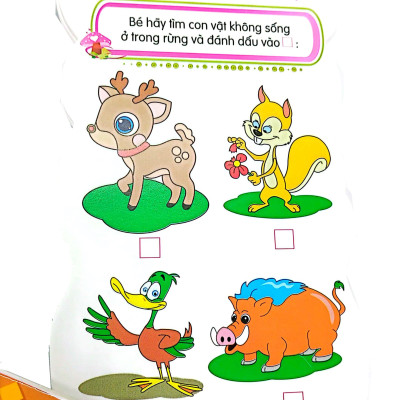 Gấu Con Thông Minh - Dành Cho Trẻ Mầm Non - Động Vật (Tái Bản 2023)