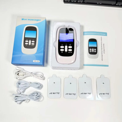 Máy Massage Xung Điện 4 Miếng Dán, 15 Mức Cường Độ, 8 Chế Độ, Giảm Đau Nhức, Tăng Cường Tuần Hoàn Máu Kachi MK46 - Hàng chính hãng