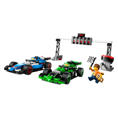 Đồ Chơi Lắp Ráp Đường Đua F1- Xe Vcarb Và Sauber LEGO CITY 60474 (313 chi tiết)