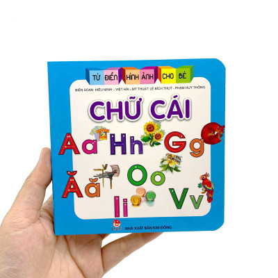 Từ Điển Hình Ảnh Cho Bé: Chữ Cái (Tái Bản 2019)