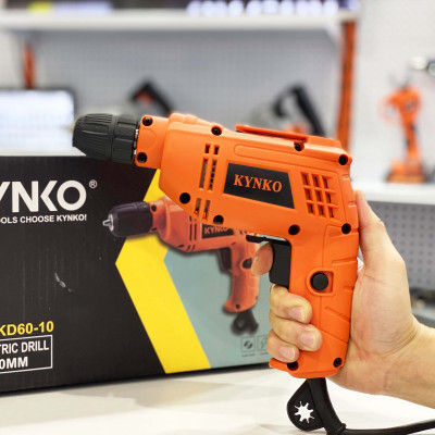 Khoan điện đầu 10mm - KD60 (mang ranh nhựa) cầm tay chất lượng chính hãng Kynko J1Z- KD60 -10 # 6601