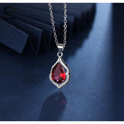 Dây chuyền bạc 925 Huệ Ngân - Giọt Nước PP1620