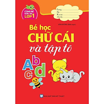 Sách - Bé Học Chữ Cái Và Tập Tô - Tân Việt Books