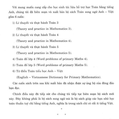 Sách - We Learn Maths In English - Em Học Toán Bằng Tiếng Anh 4 (Dùng Chung Cho Các Bộ SGK Hiện Hành)