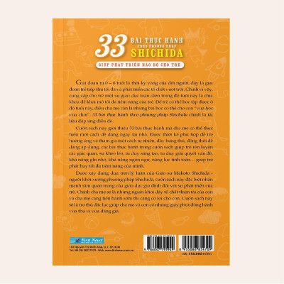 Sách - Sách 33 Bài Thực Hành Giúp Phát Triển Não Bộ Cho Trẻ Theo Phương Pháp Shichida - First News