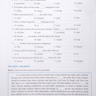Kiểm Tra Đánh Giá Tiếng Anh 7 - Tập 2