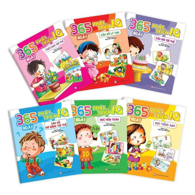 Sách - 365 Ngày Phát Triển IQ - Học Môn Toán - Tân Việt Books