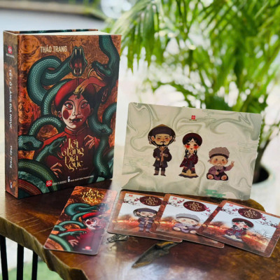 (Combo 2 phần, Bìa cứng) TẾT Ở LÀNG ĐỊA NGỤC 1, 2 - Thảo Trang - Đinh Tị, Saola Books