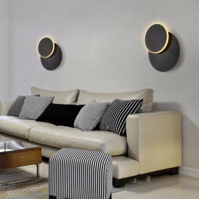 Đèn tường tròn xoe 360 độ DT