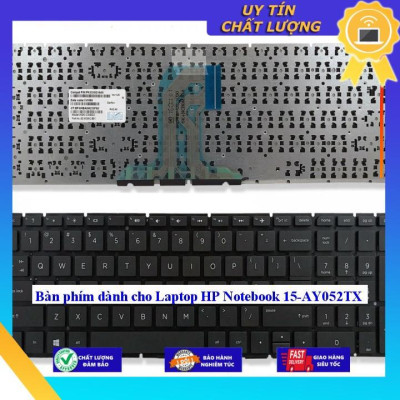 Bàn phím dùng cho Laptop HP Notebook 15-AY052TX - Hàng Nhập Khẩu New Seal