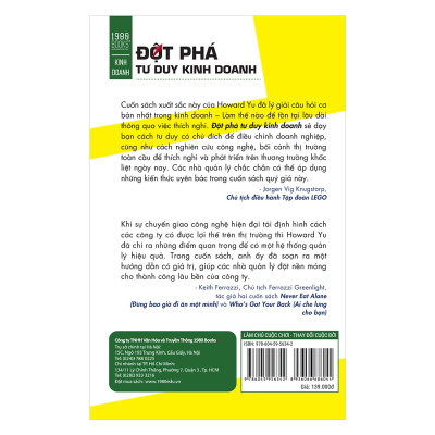 Cuốn Sách Siêu Hay Giúp Doanh Nghiệp Của Bạn Tồn Tại Lâu Dài Thông Qua Việc Thích Nghi: Đột Phá Tư Duy Kinh Doanh